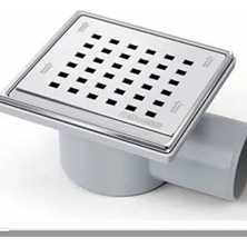 CATEKSSS Krom 50 Lik Süzgeç 10X10 Paslanmaz Krom