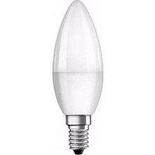 CATEKSSS 7 Watt E-14 Ince Duy 6500K Beyaz Buji LED Ampul Beyaz