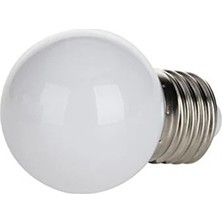 CATEKSSS Osaka 1W LED Top Gece Lambası Ampulü E27 Beyaz Beyaz