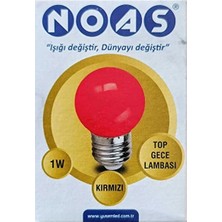 CATEKSSS 1W Gece Lambası Kırmızı
