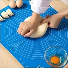 CATEKSSS 40 50 Hamur Matı Silikon Ölçekli Kullanımı Kolay Hamur Açma Matı Silikon