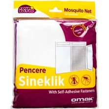 CATEKSSS Pencere Sinekliği Tülü 100X150 cm Sineklik Perde Deri