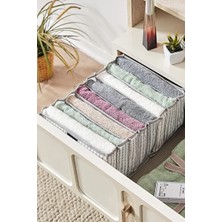 CATEKSSS 8 Gözlü Çekmece Içi Organizer Large Polyester Gri Tr