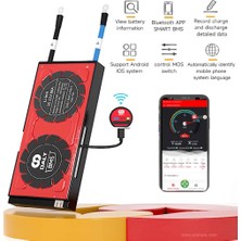 Daly Bms Daly Smart Bms 16S 48V 200A Lifepo4 Bluetooth Batarya Yönetim Ünitesi