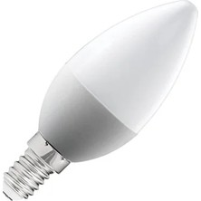 CATEKSSS 5W E14 LED Buji Ampul 4000K Ara Renk 400 Lumen E14 200°