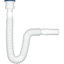 CATEKSSS 150CM Uzun Körüklü Lavabo-Evye Sifonu