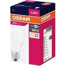 CATEKSSS LED Value 8,5W 6500K Beyaz Işık 806LM E27 Beyaz