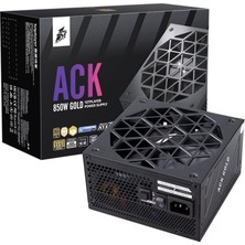 1st Player Ack 850W 80+ Gold Full Modüler Apfc Atx3.1/pcı-E 5.1 Siyah Güç Kaynağı