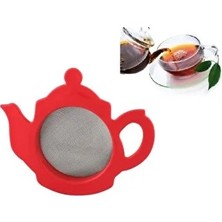 CATEKSSS Bitki Çayı Ihlamur Çöpü Tortusu Süzme Aparatı Demlik Süzgeç Plastik