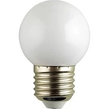 CATEKSSS Gece Lambası Ampülü Beyaz 1W LED E27 Duy