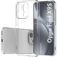 HANPORIUM Oppo Find X9S Uyumlu Silikon Kılıf - Pastel Renk Tonu Kamera Korumalı Esnek Kapak - Şeffaf
