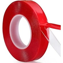CATEKSSS Çift Taraflı Bant-Nano Teknolojili-Süper Güçlü Bant-Yapıştırıcı 5 Metre 10MM