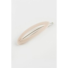 Bijuteri Net Oval Taşlı Klipsli Toka