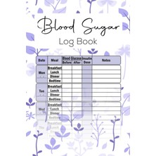 Hsc Bilişim Independently Published Blood Sugar: Weekly Log Journal, Large Print. (Logbooks)