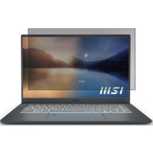 Hsc Bilişim Engo Msi Prestige 14 Evo A11M 14 Inç ile Uyumlu Anti-Spy Hayalet Ekran Koruyucu 16:9