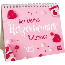 Hsc Bilişim Mini-Kalender 2025: Der Kleine Herzenswunschkalender: Kleiner Tischkalender Mit Herzenswünsche Sprü