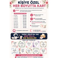 Emtory Home Yapay Zeka'da Yap Biz Basalım ! Kişiye Özel Kart - Teşekkür Kartı - Davetiye - Paketleme Kartı
