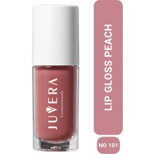 1001 Juvera Lip Gloss Peach, Nemlendirici, 3 In 1, 5 ml
