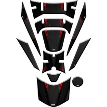 Honda Pcx 2018 - 2020 Uyumlu Tank Pad Set 003