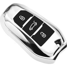 1001 Autohan Keys Peugeot Anahtar Koruma Kılıfı, 208 308 508 2008 3008 5008 Rifter Modelleri Için, Su