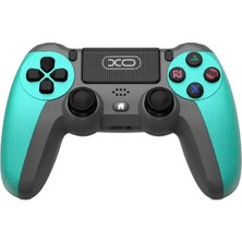 1001 Gp6 Bluetooth ve Kablolu Oyun Kolu | Ps4, Pc, Ios, Android ve Ps3 Uyumlu Çift Titreşimli Kablosuz