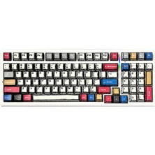 1001 F99 3 Modlu Rgb Hot Swap Mekanik Graywood V3 Switch Kablosuz Makrolu Klavye Comic