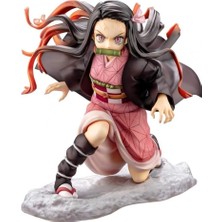 1001 Demon Slayer Kimetsu No Yaiba Nezuko Kamado Fighting Version Aksiyon Figürü 17 cm