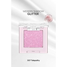 1001 Kalıcı, Topaklanma Yapmayan, Simli Tekli Far Modern Shadow Glitter (307 Telepathy) 307 Telepathy