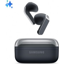 1001 Galaxy Buds4 Bluetooth Kulaklık, Siyah, Metal Gövde, 1 Yollu Hoparlör, Ultra Net Arama Sesi, Adap