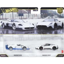 1001 Hot Wheelspremium 2'li Yarış Arabaları Paket – Maserati