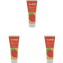 1001 Doğal Diş Macunu Florürsüz 75 ml - Çilek Florür Içermez, Hidroksiapatit ile Tam Koruma, Vega