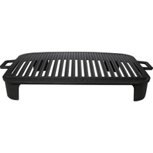 Hsc Bilişim Lava Döküm Mangal Izgarası, 36X45 cm