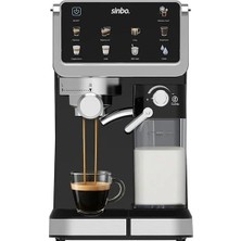 1001 SCM‑2994 Pro Kapsüllü & Toz Kahve Espresso Makinesi – 15 Bar Basınç, Süt Haznesi, Dokunmati