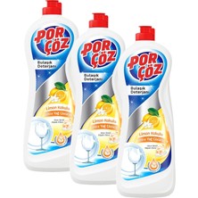 1001 Bulaşık Elde Yıkama Deterjanı Limonlu 675 ml (3 Paketi)