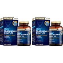 1001 Men's Multi Vitamin Complex 60 Tablet Takviye Edici Gıda (2 Paketi)