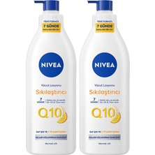 1001 Q10 Sıkılaştırıcı Vücut Losyonu 400 Ml,72 Saat Nemlendirici,7 Günde Sıkılaşma,esnek Cilt,