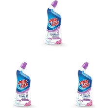 1001 Tuvalet Temizleyici Jel Orkide Kokulu 750 ml (3 Paketi)