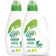 1001 Life By FAKIR%100 Bitkisel Bazlı Vegan Sıvı Çamaşır Deterjanı 1500 ml x 2 Adet