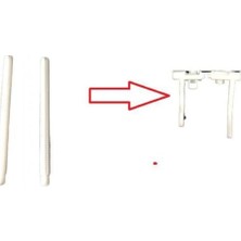 1001 Feyza Yapı Gömme Rezervuar Basma Buton Çubuğu Sadece Kale Integra ve Versus Uyumlu Kale Itici Çu