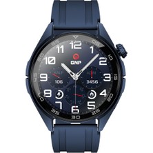 1001 Fitness Takibi, Spor, Sağlık ve Kalp Hızı Takibi Için Gnp G-Watch Akıllı Saat, Mavi