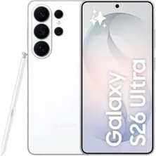 1001 Galaxy S26 Ultra Beyaz, 512GB Depolama, Yapay Zeka Telefonu, 12GB Bellek, Özelleştirilmiş Ap, Yer
