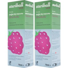 1001 Doğal Diş Macunu Florürsüz 75 ml - Ahududu Florür Içermez, Hidroksiapatit ile Tam Koruma, Veg