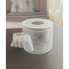 1001 Lavabo Sifonu, Çek Valfli ve Perdeli, Koku Yapmaz, Hilton ve Ayaklı Lavabolara Uyumlu, Kolay Monta
