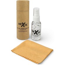 1001 Nexta Gözlük Temizleme Seti - 30 ml Sprey, A Kalite Mikrofiber Bez ve Doğa Dostu Kraft Kutu