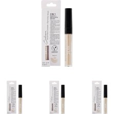 1001 Göz Altı Morluk ve Torba Için Serum ve Kapatıcı 5 Ml- No:3 Magnolia (4 Paketi)