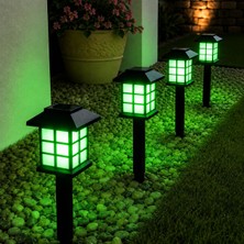 1001 Kyrotech Hlyos 2 Adet 5W Solar Bahçe Lambası 38 Cm, Güneş Enerjili Dekoratif Dış Mekan Aydınl