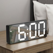 1001 Dijital Masa Saati – Alarm Erteleme, Gece Modu ve Ses Kontrollü Akıllı LED Saat