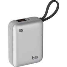 1001 PB120 20000MAH Pd 65W Cep Boyu Kompakt Tasarımlı Dijital Göstergeli Powerbank Taşınabilir Süpe