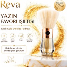 1001 Işıltılı Altın Simli Dekolte Vücut Pudrası - Gold Explosion For Decollete - Vegan & Temiz I�