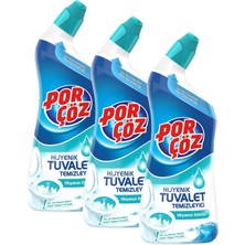 1001 Tuvalet Temizleyici Jel Okyanus Esintisi 750 ml (3 Paketi)